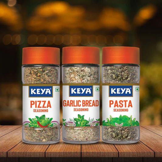 Keya Pizza Garlic Bread Pasta Seasoning Combo